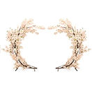 Pink Cherry Blossom Artificial Moongate (270x245cm)