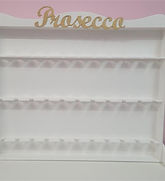White Prosecco Wall