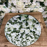Round Mirror Plate 25cm