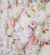 2.4m x 2.4m Elegant Pinks Flower Wall