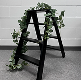 Small Black Wooden Ladder