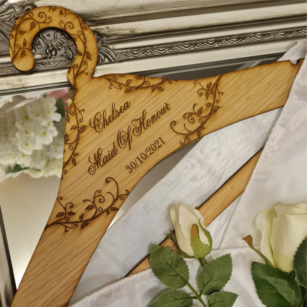 Personalised Wedding Hanger
