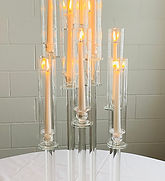 A Symphony of Light and Height. Transform your space with our new candelabra centrepiece, a true testament to refined elegance.