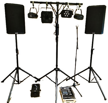 Pack sonorisation et éclairage + playlist personnalisable