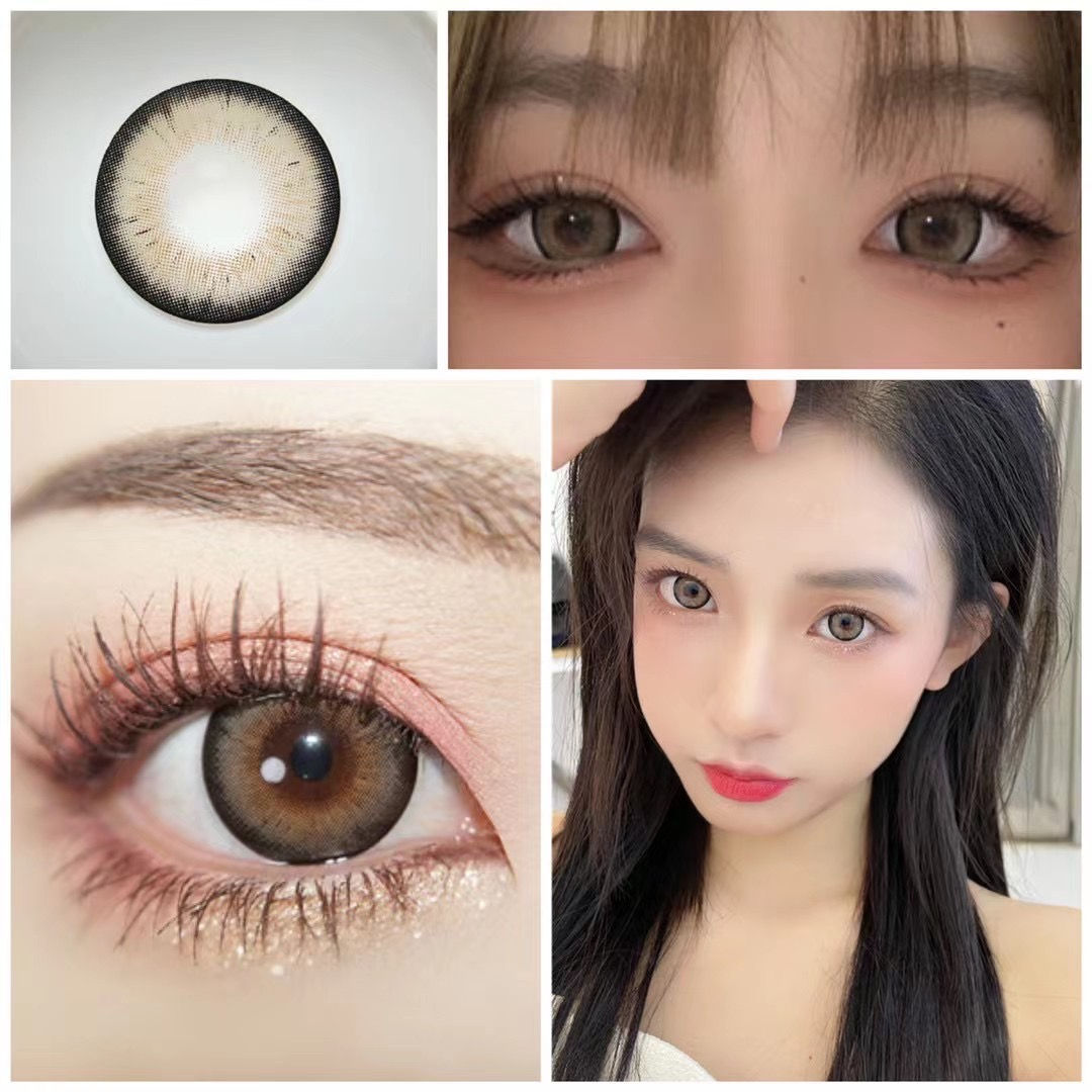 Coco Hazel 蜂蜜奶油色 月抛