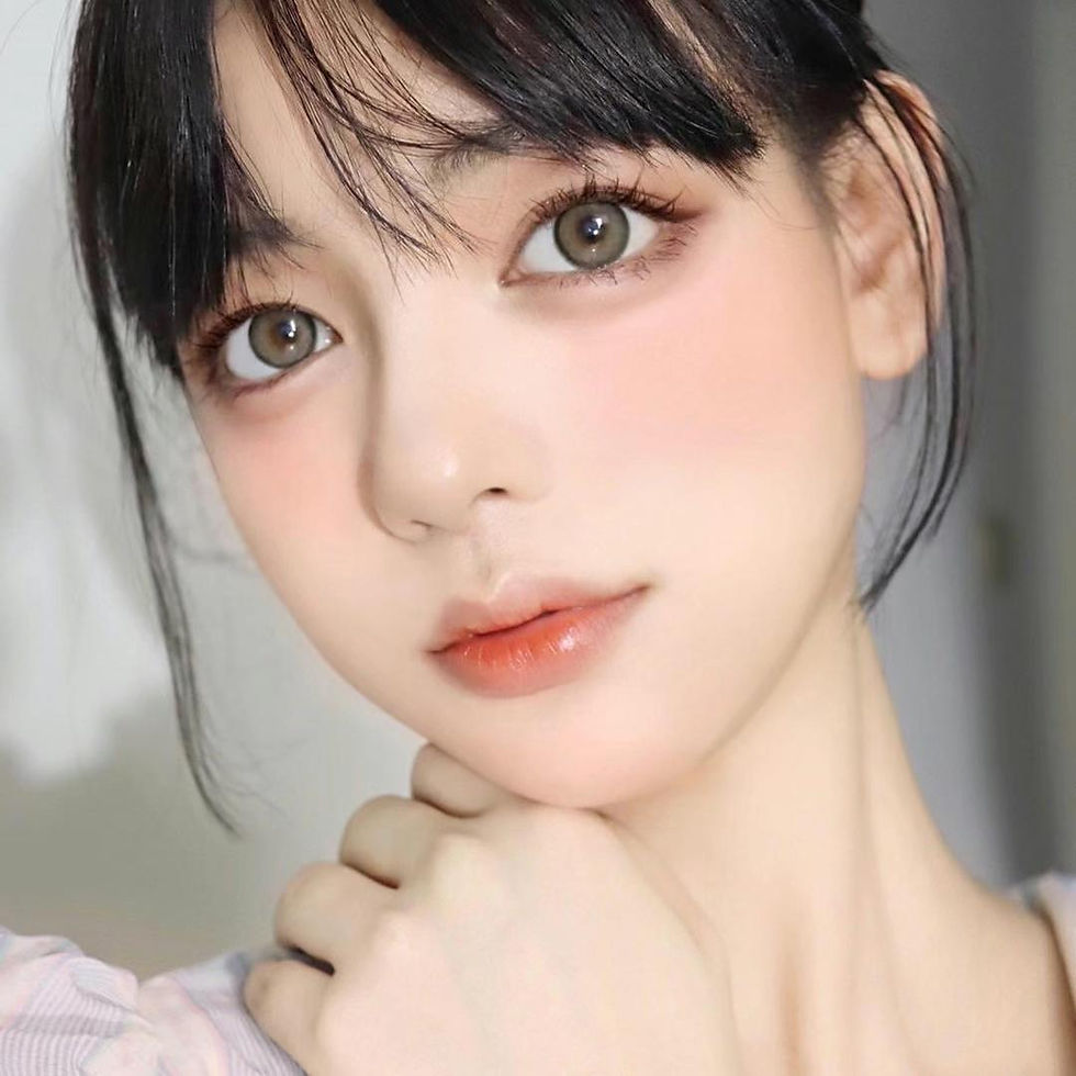 縮圖：Girly 20 Milk Tea 田園奶綠 月抛