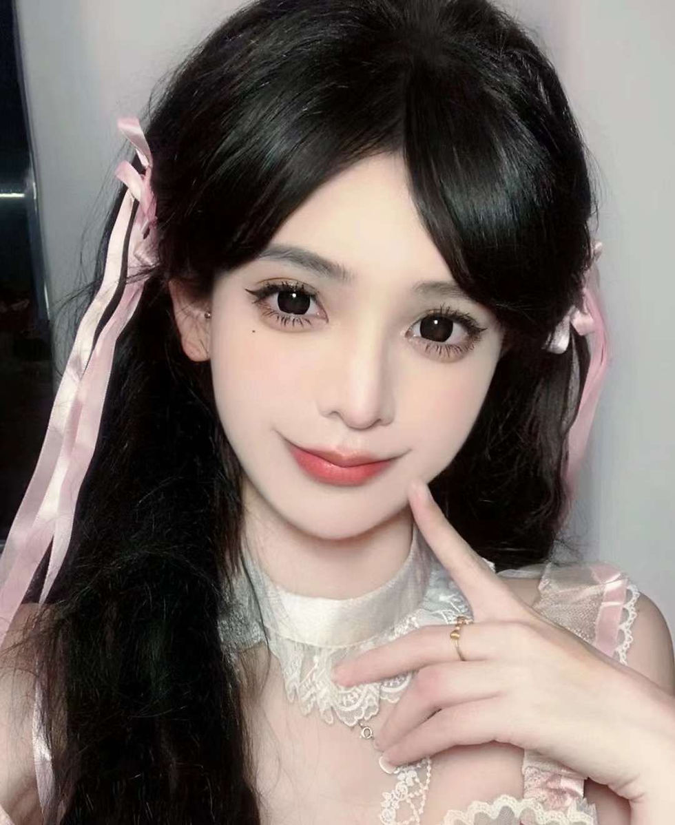 縮圖：Girly 20 Momo Black 巨無霸黑珍珠 月抛