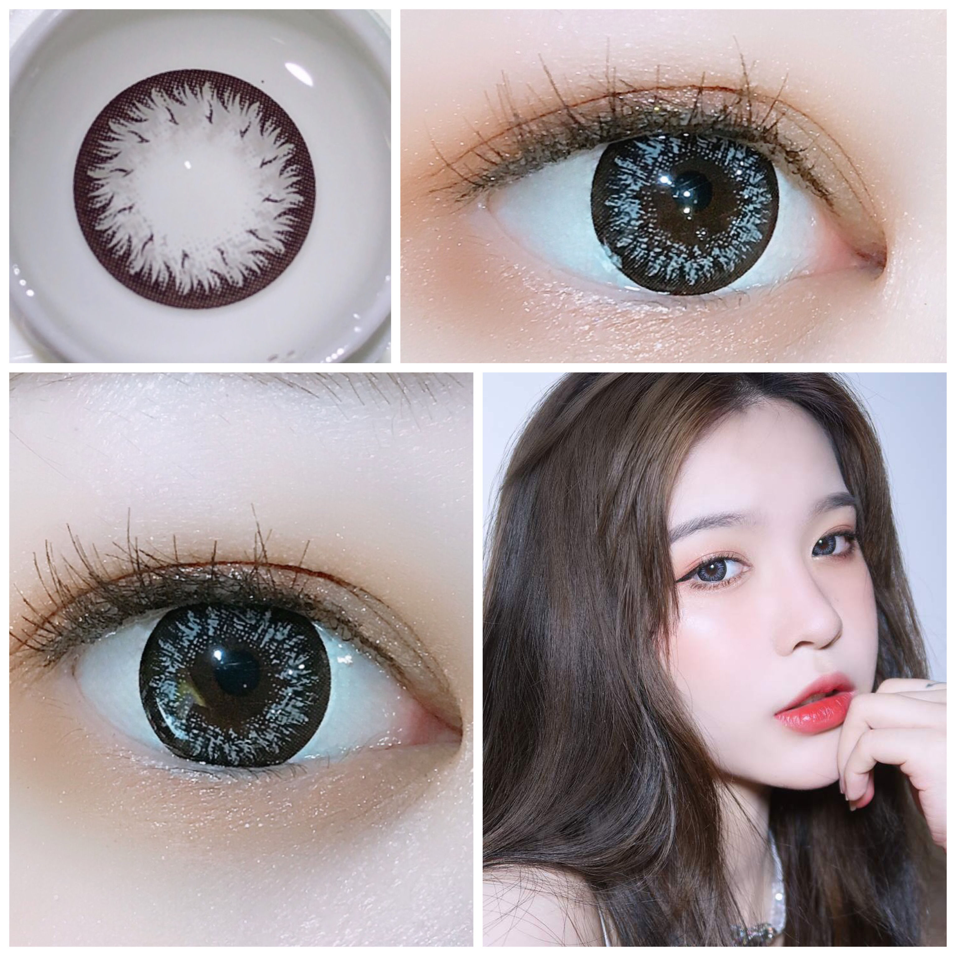 Girly 20 G242 灰色 月抛