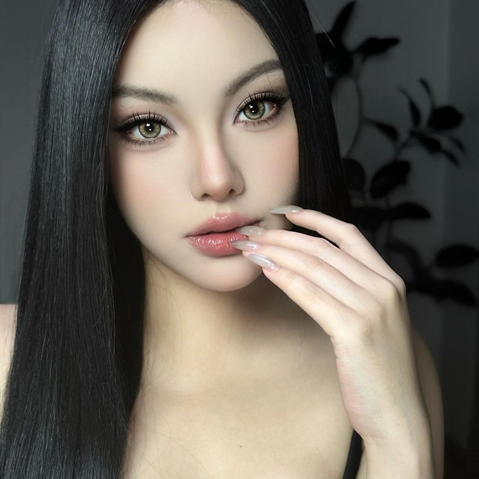 縮圖：D-Day Caramel 焦糖混血金棕色 月抛