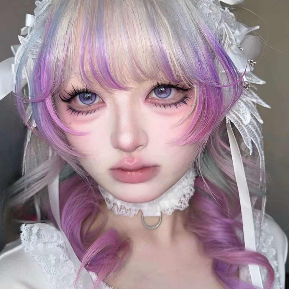 縮圖：Girly 20 Indigo 閃耀夢幻紫 月抛