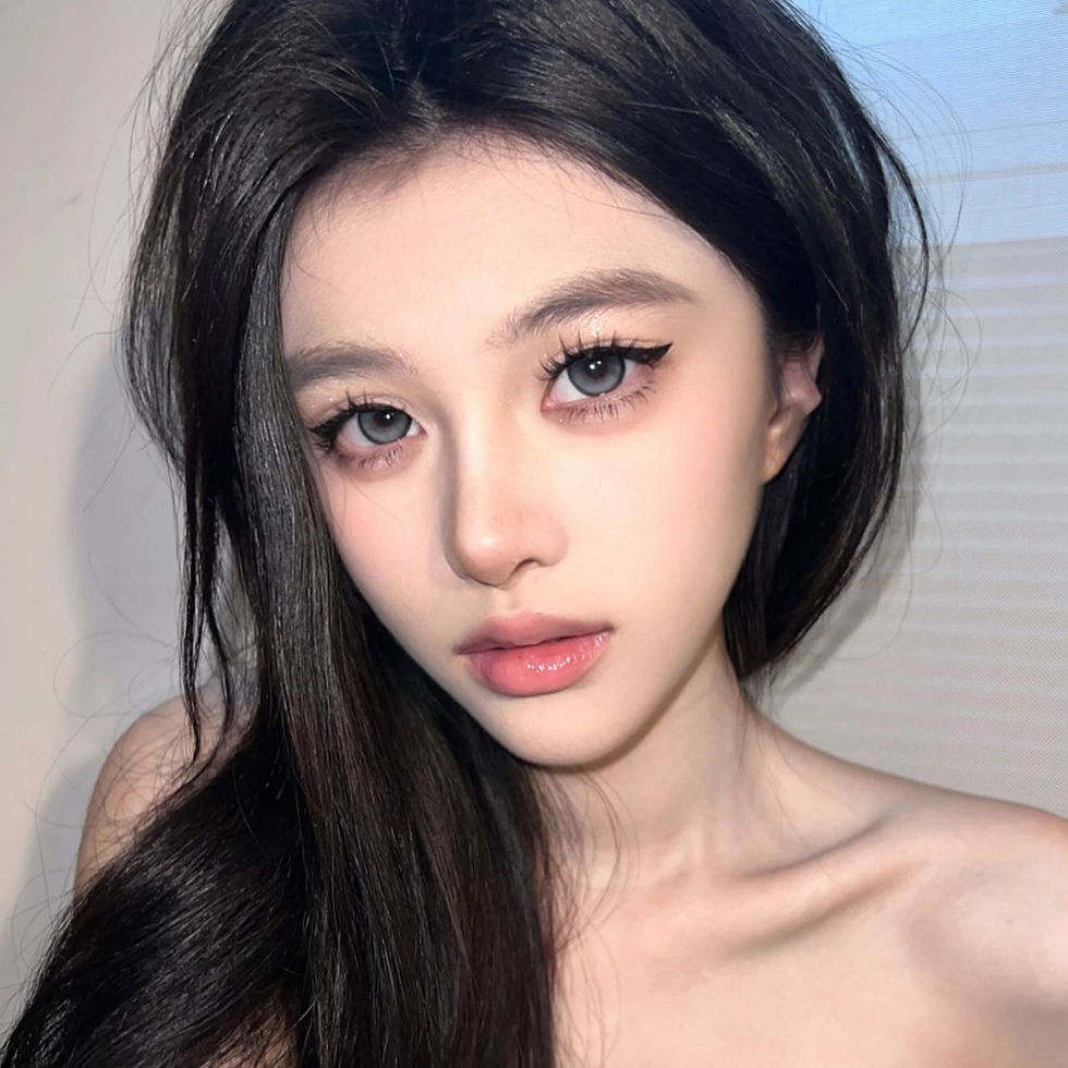 縮圖：[高光款] Girly 20 Gummy Gray Highlight 1 Month 柔美灰色 月抛