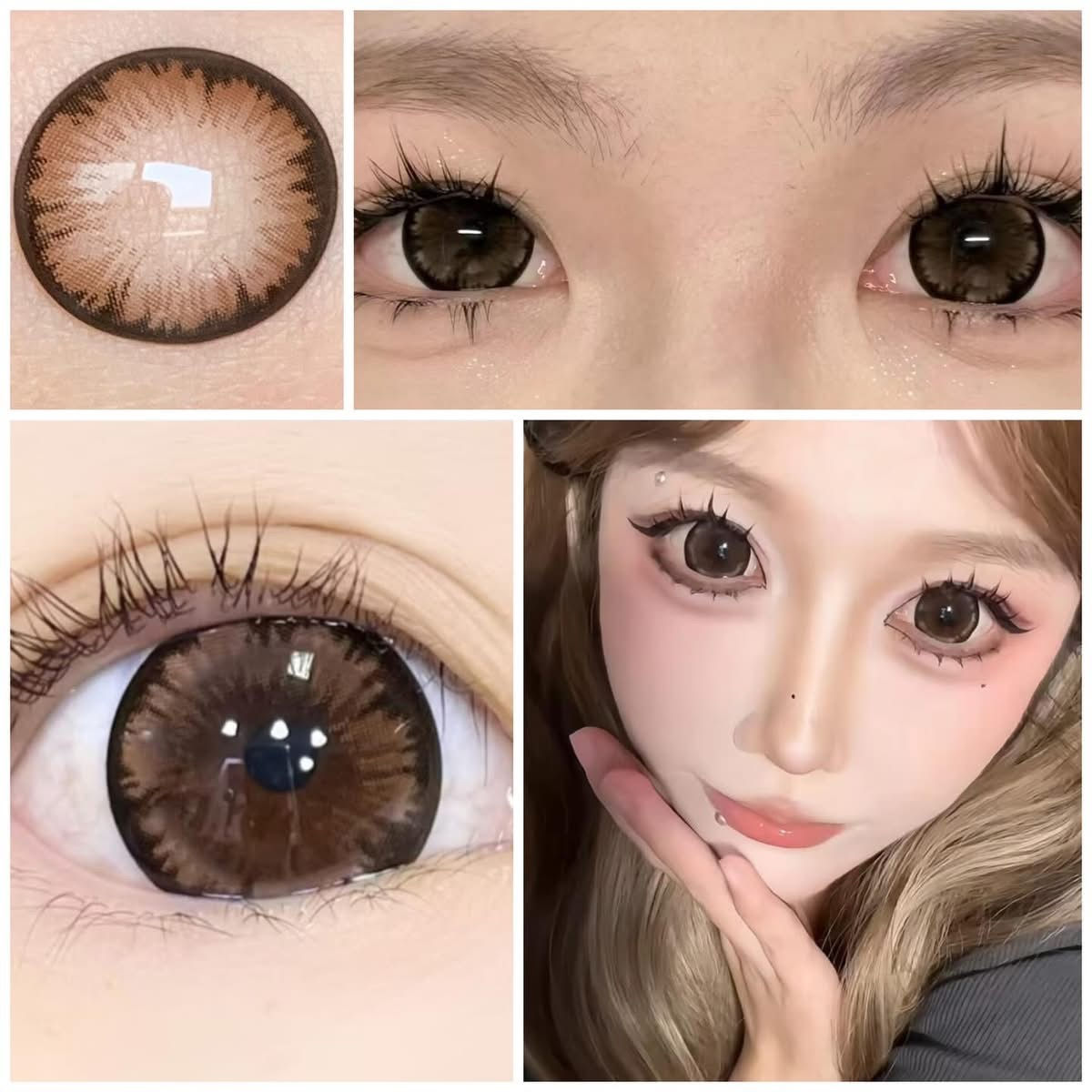 Girly 20 Soy Choco 超大直徑豆乳朱古力色 月抛