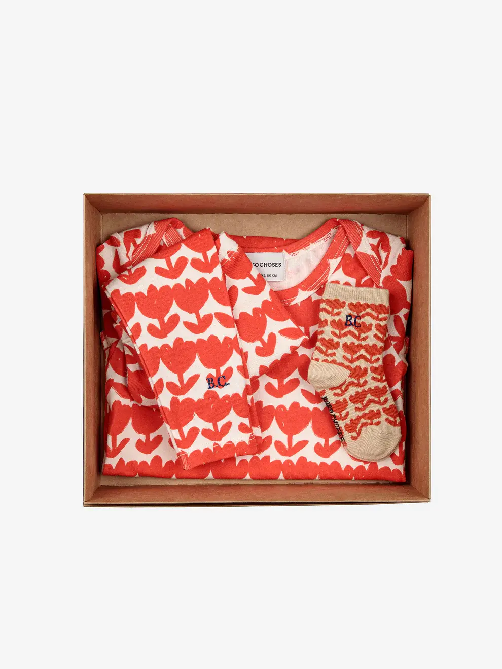 Bobo Choses - BABY PACK RETRO FLOWERS