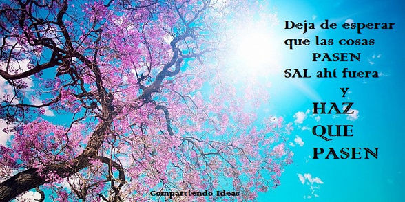 Deja de esperar: ¡¡ ACTÚA!!