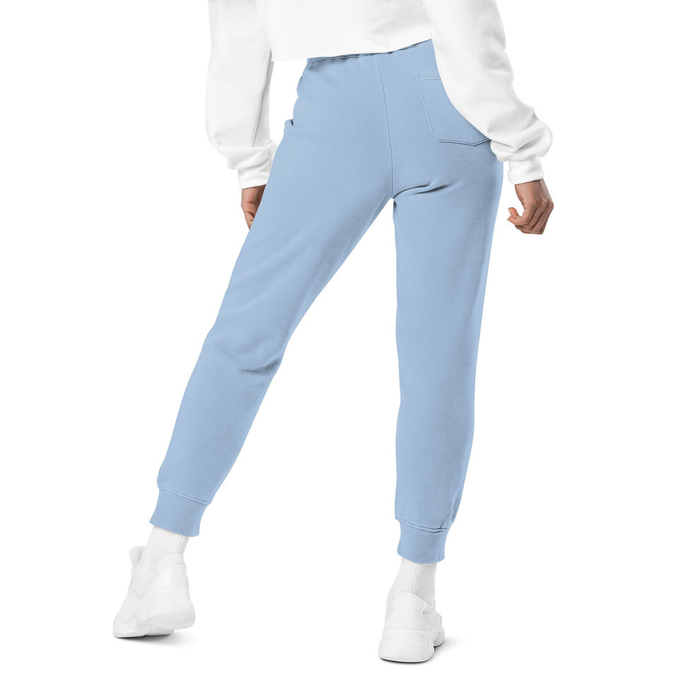 Thumbnail: Dare to Doubt™ Unisex Premium Sweatpants - Red Embroidered Logo, Multiple Colors
