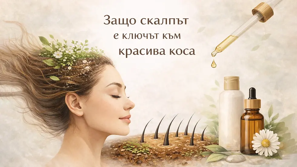 Защо скалпът е ключът към красива коса