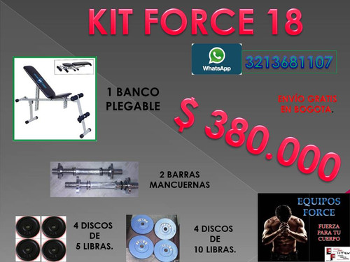 KIT FORCE 18 | equipos-force