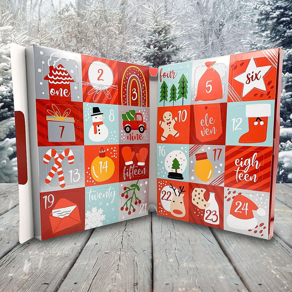 Thumbnail: Advent Faux Cookie Calendar – A Sweet Way to Count Down to Christmas!