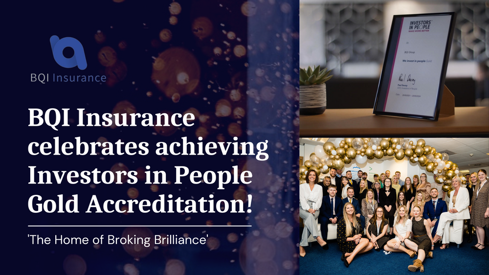 BQI Insurance celebrates achieving Investors in People