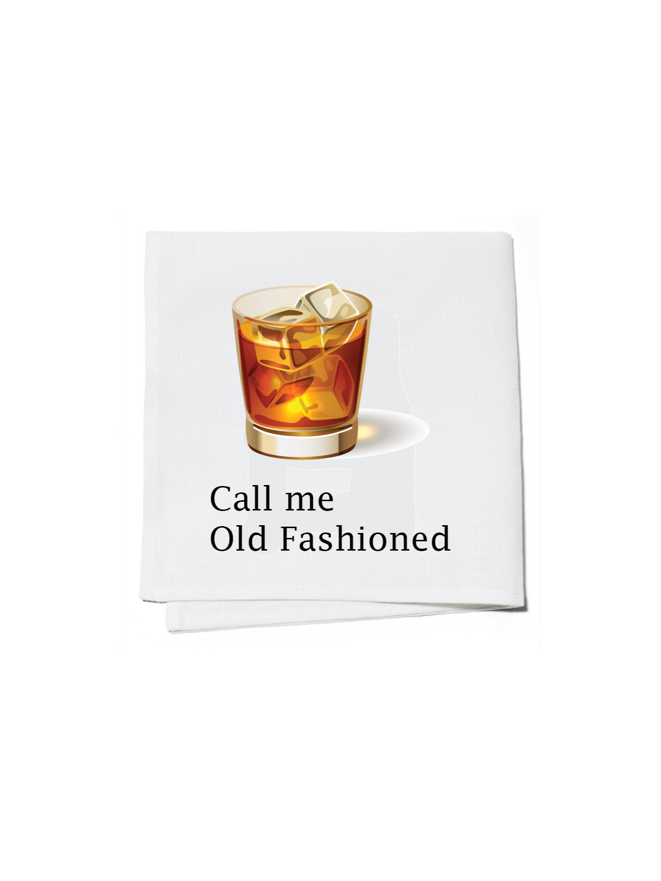 Call Me Old Fashioned Cocktail Napkins