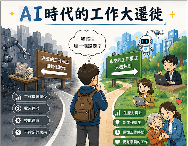 【AI × ESG】系列二：AI正在清洗未來職場，我們的技能培訓和社會安全網準備好了嗎？