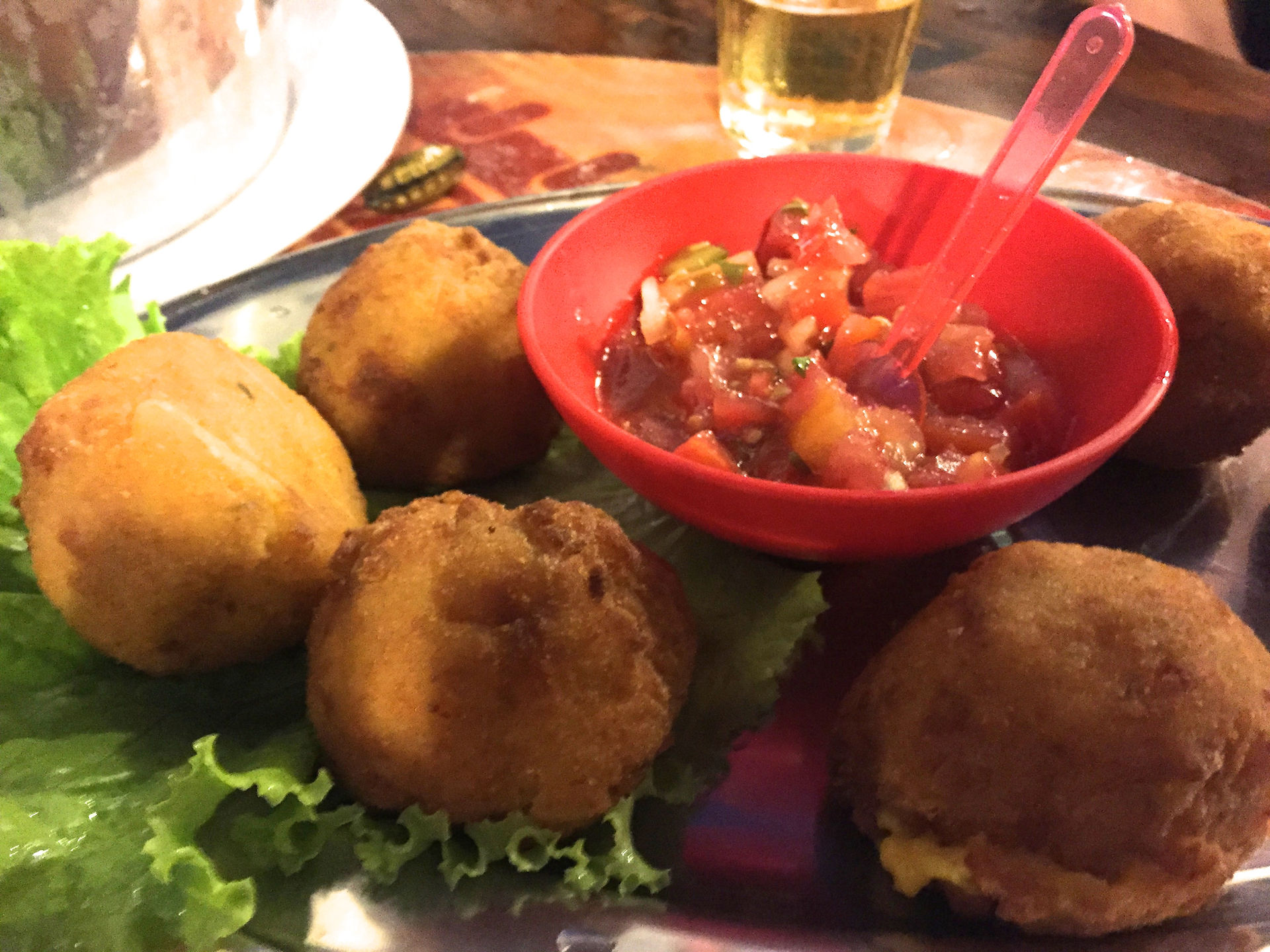 Bolinho de camarão