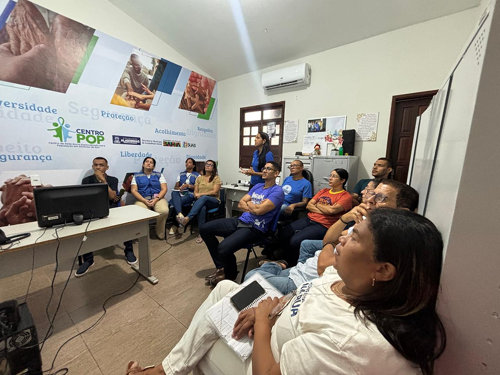 Consultório na Rua promove capacitação para proteger população em situação de rua do calor extremo