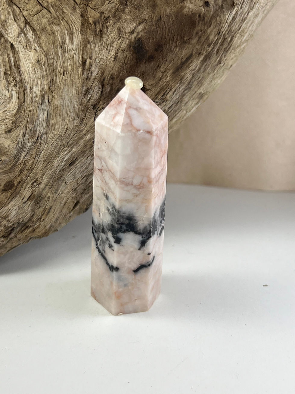 Thumbnail: Pink Zebra Jasper Tower