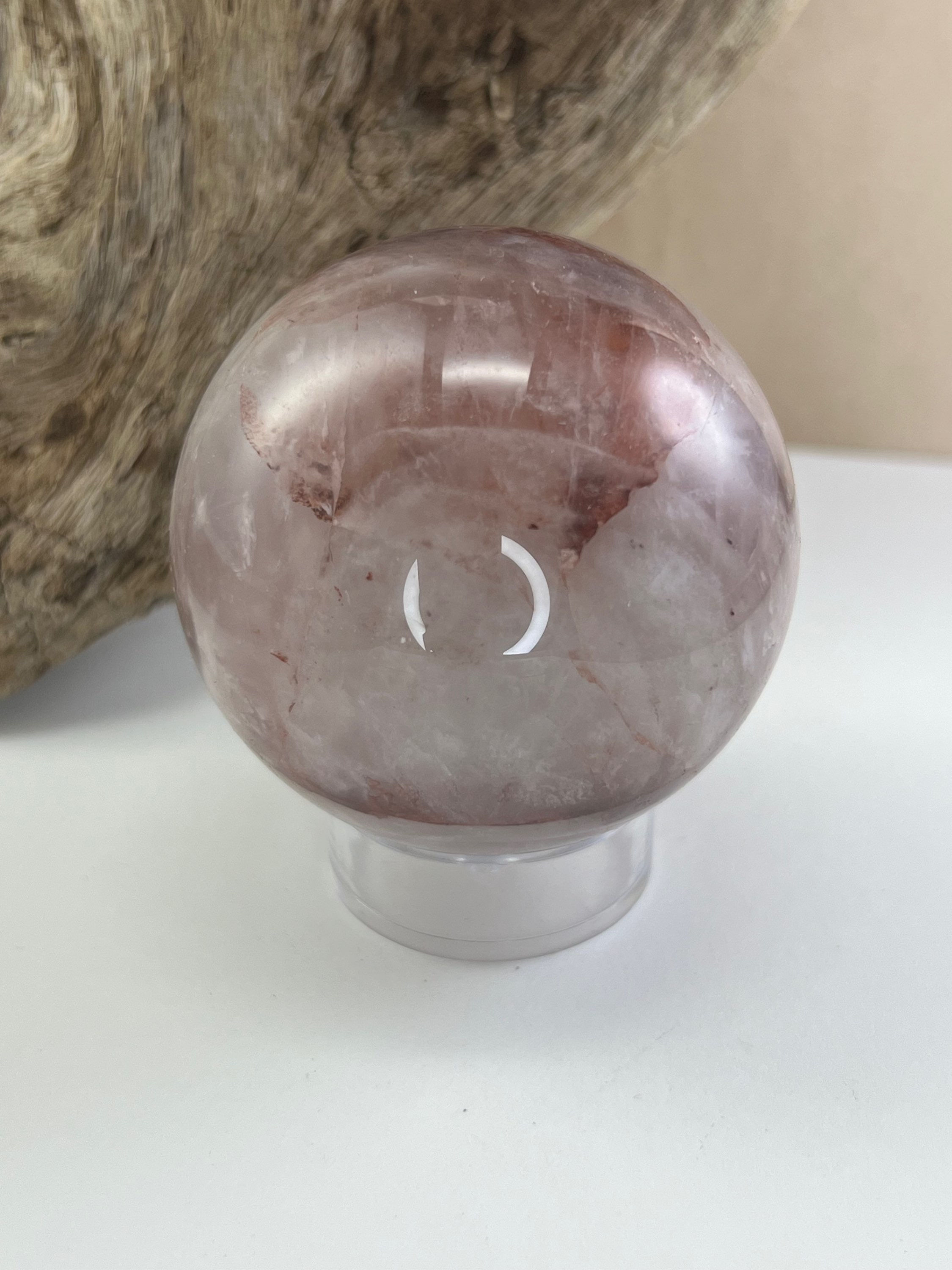 Fire Quartz Sphere