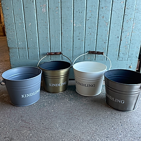 Kindling Buckets Available in 4 colours