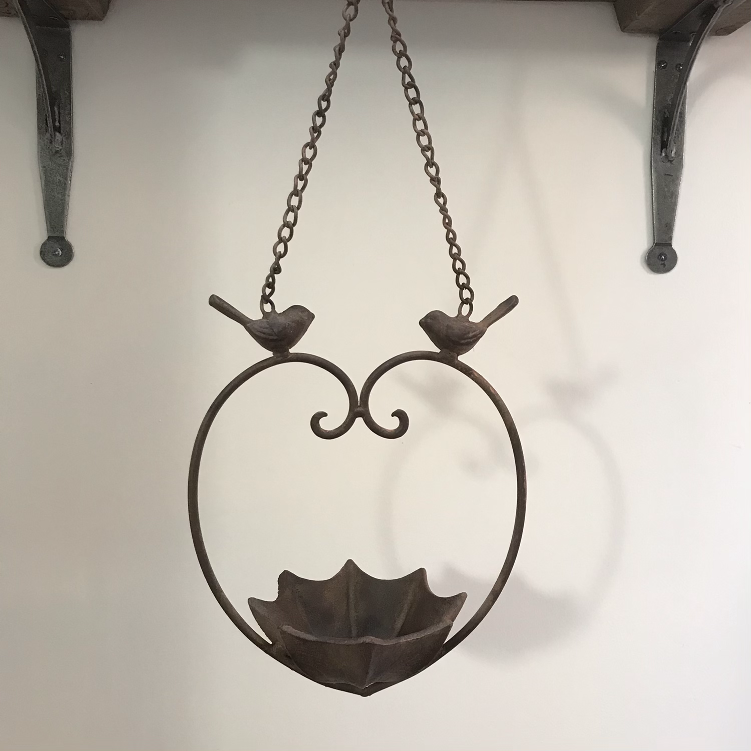 Cast Iron Heart Bird Feeder Garden Accessories The Barn At Studley