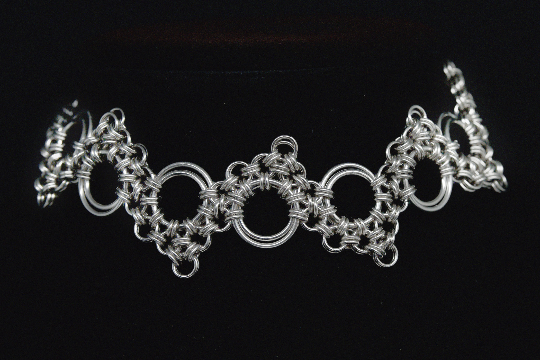 Stepping Stones Chainmaille Necklace