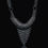 Thumbnail: Euro Triangle Chainmaille Necklace and Hand Flower