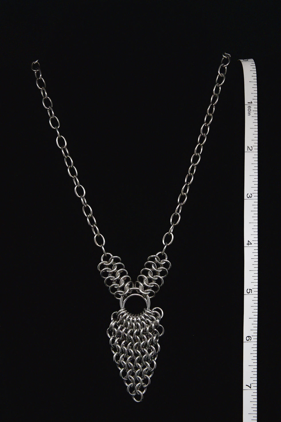 Thumbnail: Euro Skirt Chainmaille Necklace