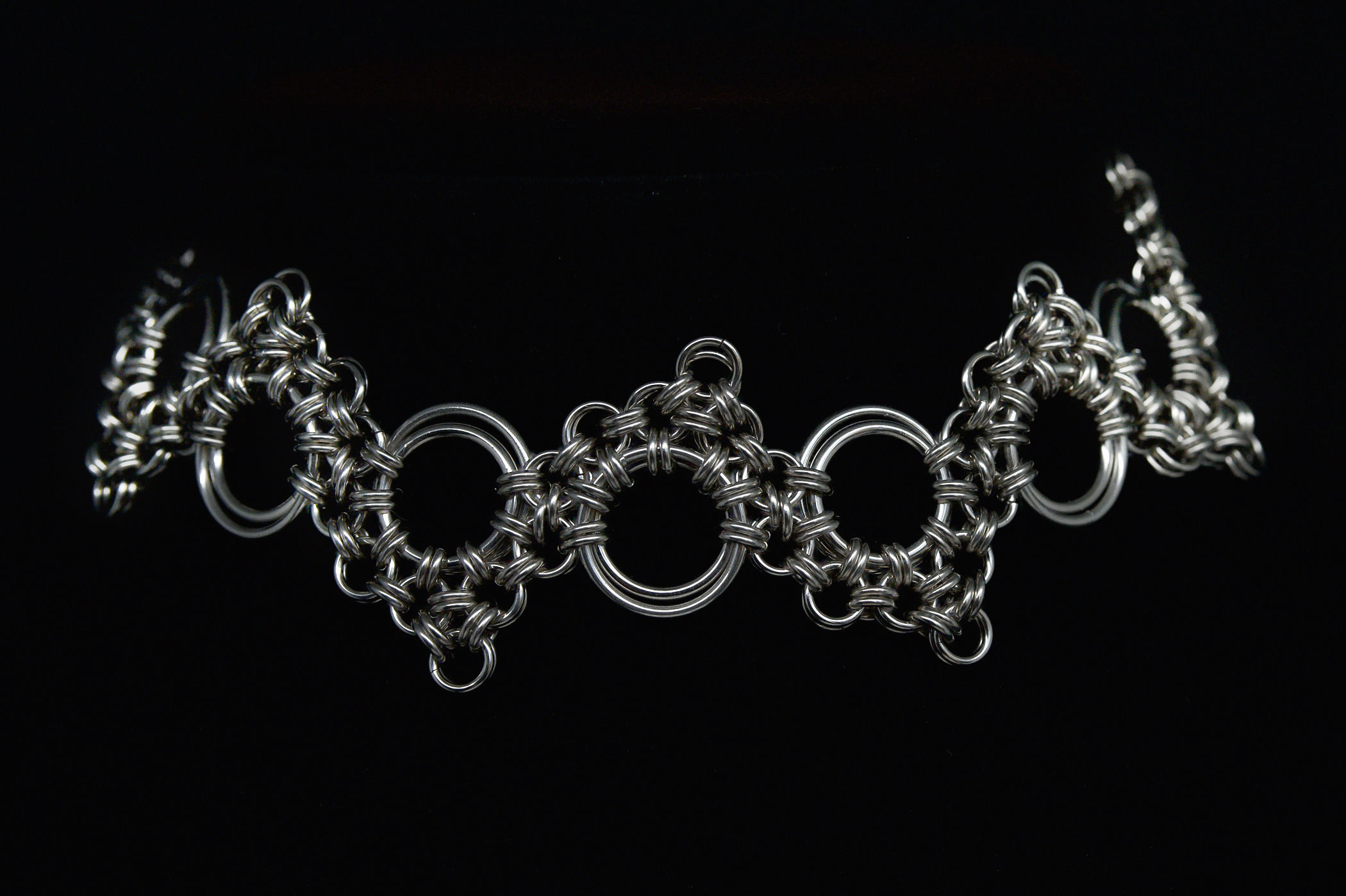 Stepping Stones Chainmaille Necklace