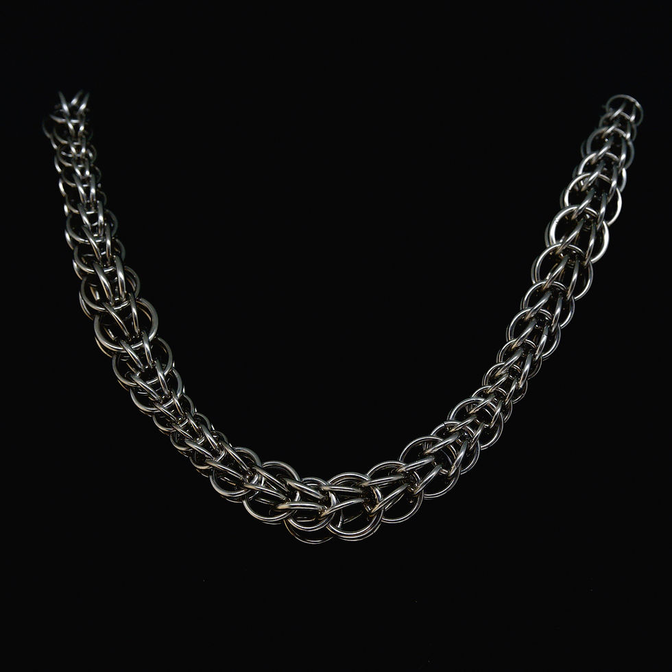 Graduated Full Persian Chainmaille Bracelet