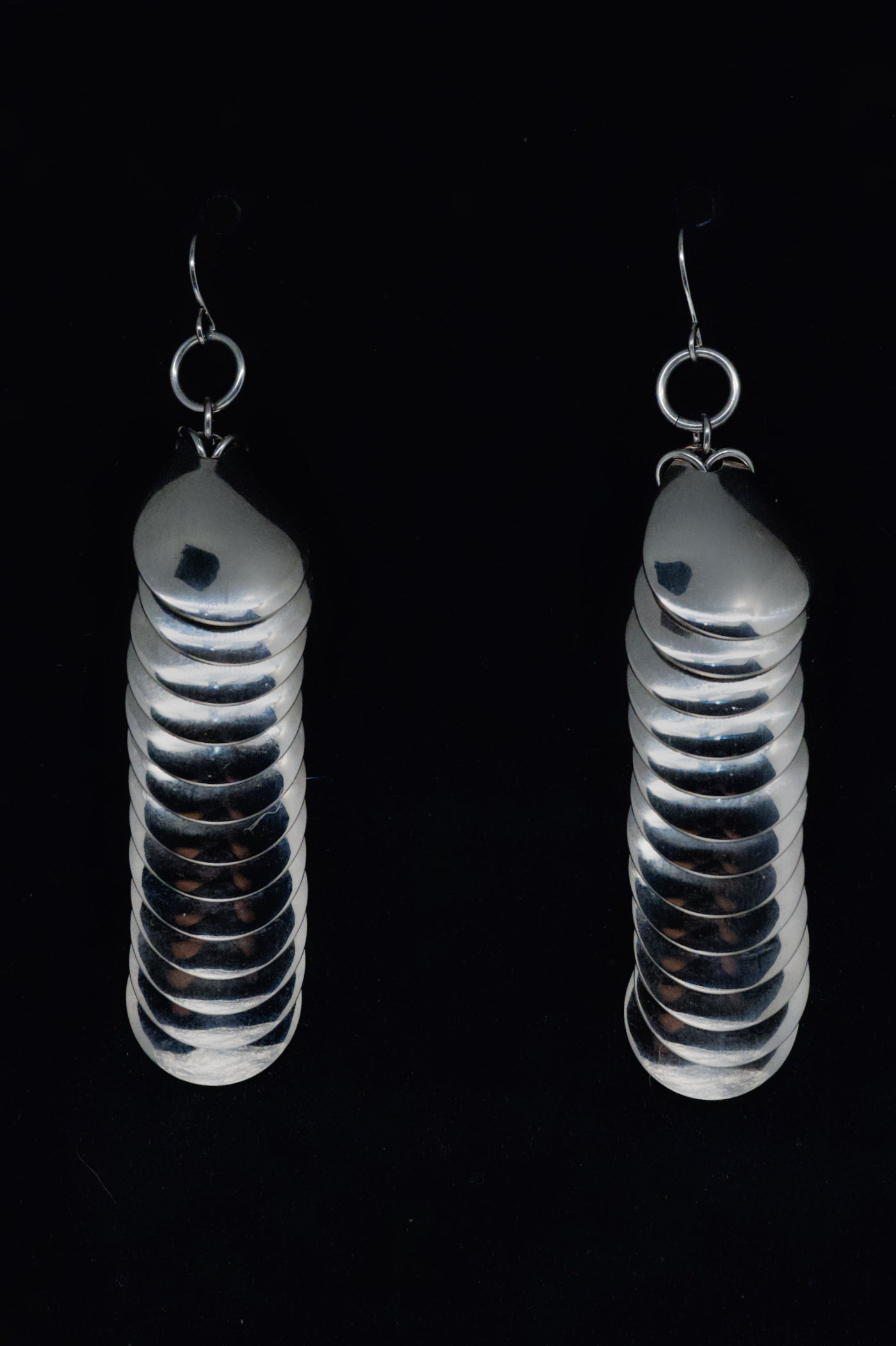 Cascading Scale Chainmaille Earrings