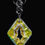 Thumbnail: Yellow Crystal Chainmaille Necklace