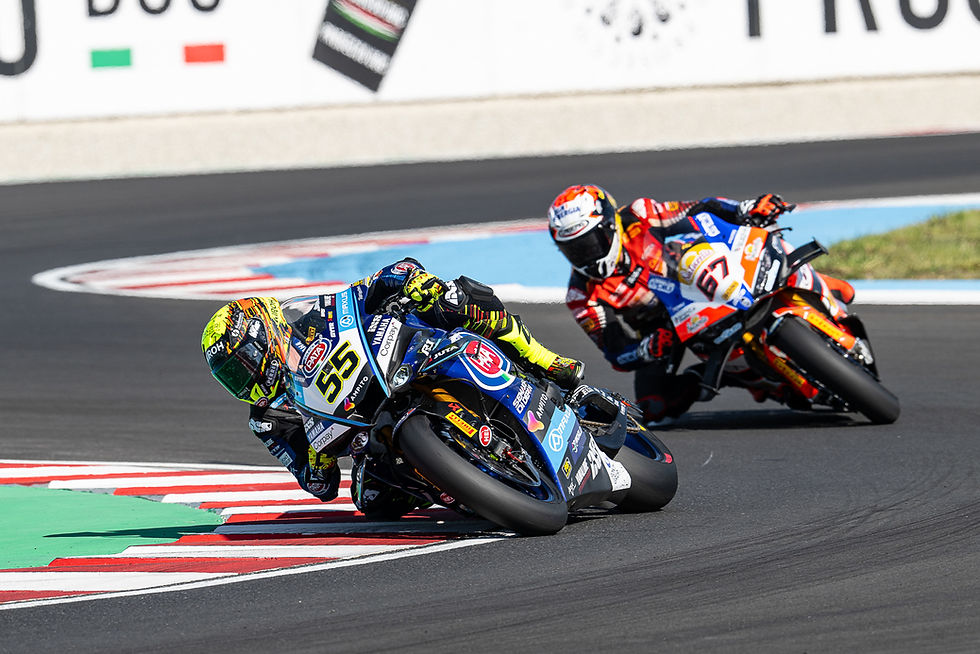 Solid Seventh for Locatelli in Hungarian WorldSBK Race 1 as Vierge Recovers to Top 10 Finish