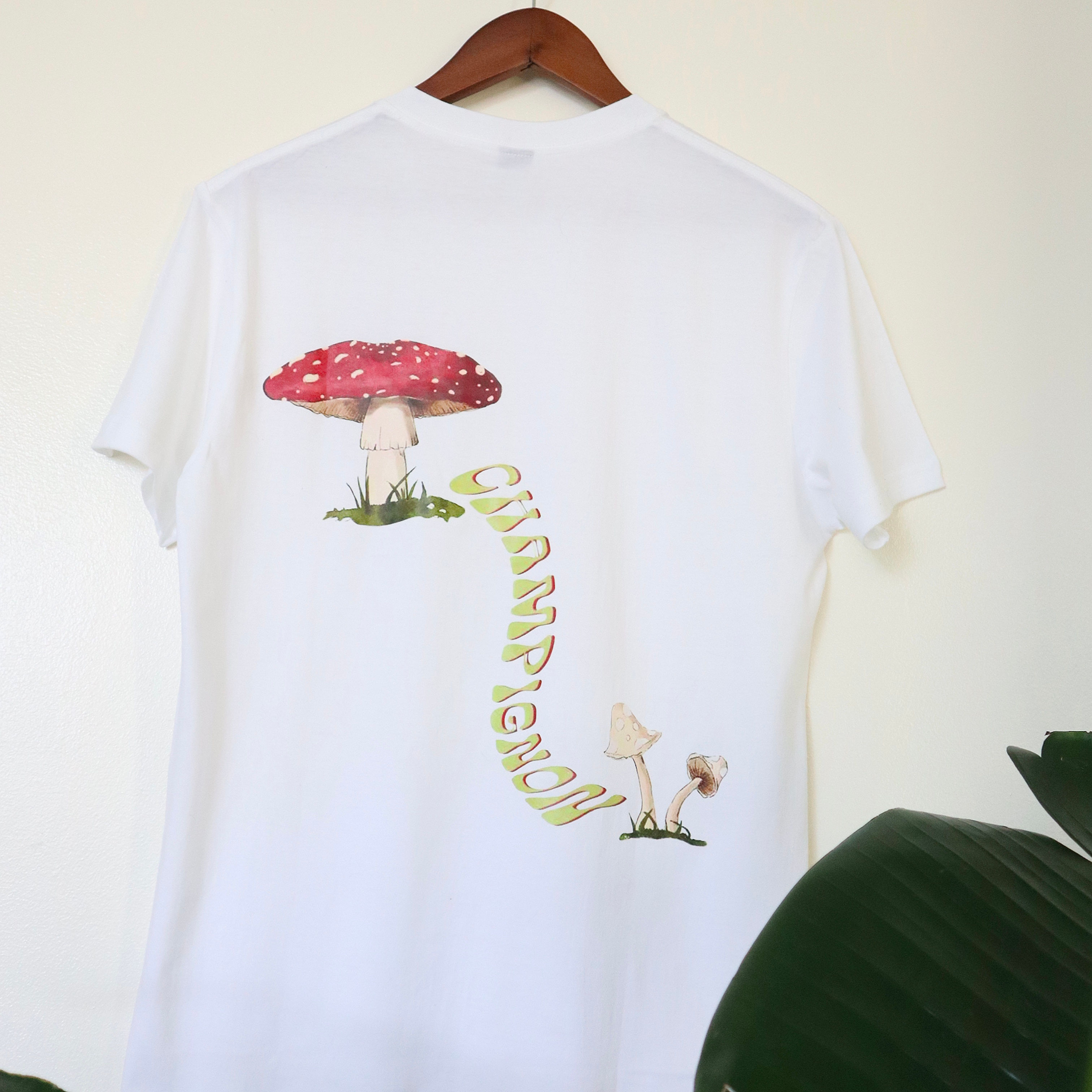 White Mushroom Tee