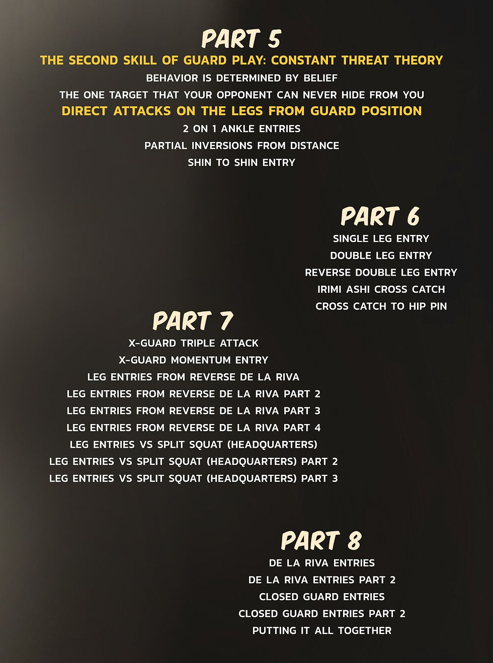 Thumbnail: New Wave Jiu Jitsu: Open Guard The two Foundations Of Guard Play by John Danaher