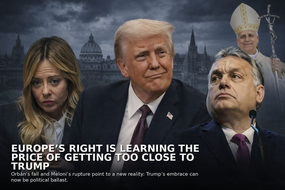 Orbán’s defeat and Meloni’s recalibration frame a new question for Europe’s right: how close to Trump is too close?