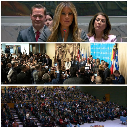 In a First, Melania Trump Presides Over Security Council Amid Escalating Middle East Crisis