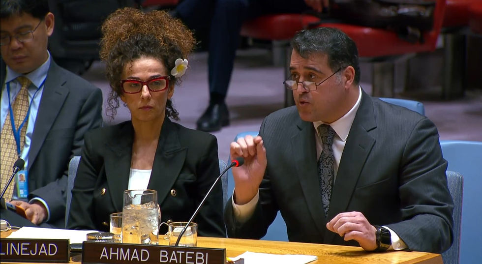 Ahmad Batebi, Iranian-American journalist and human rights activist, \ UNTV