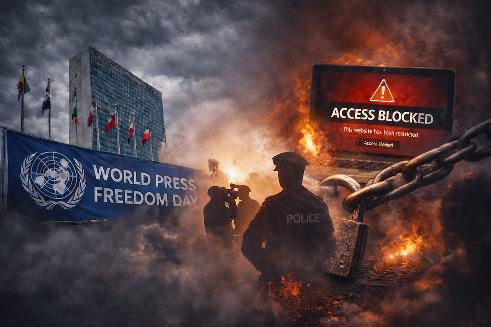 On World Press Freedom Day, the struggle is no longer only over what journalists can print or say, but whether they can still be seen, heard, and reached in a public sphere increasingly shaped by digital restriction and fear.