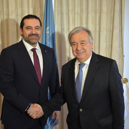 Lebanon PM Resignation from Saudi Capital Raises Concern at the United Nations