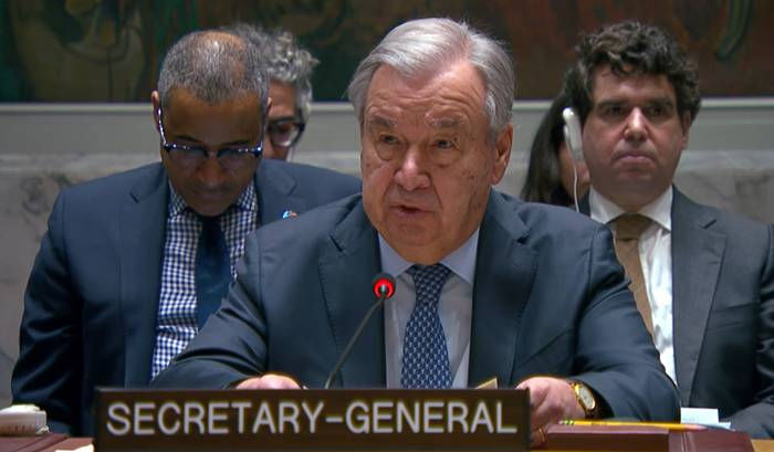 UN Secretary-General António Guterres