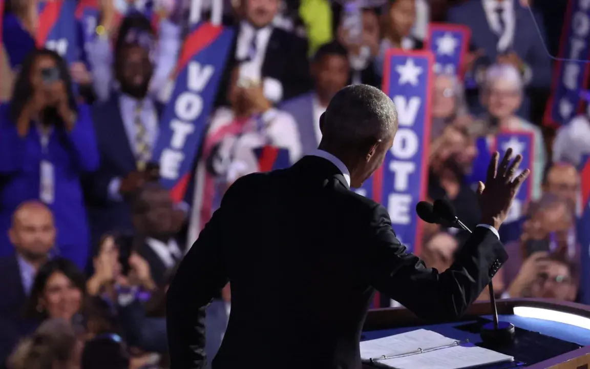 The Obamas Return: Rallying Democrats at the DNC