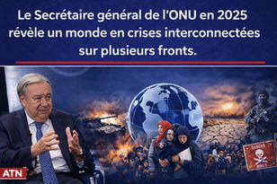 Entouré d’images de guerre, de déplacements forcés et de stress climatique, l’agenda des déplacements du Secrétaire général de l’ONU en 2025 reflète un monde confronté à des crises interconnectées sur plusieurs fronts.