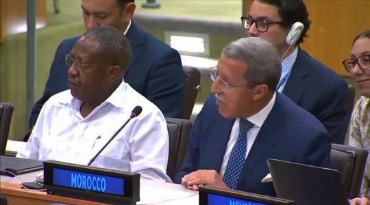 Morocco’s U.N. Ambassador Omar Hilale addresses the C24, arguing that the Western Sahara file has moved beyond the committee’s decolonization framework.
